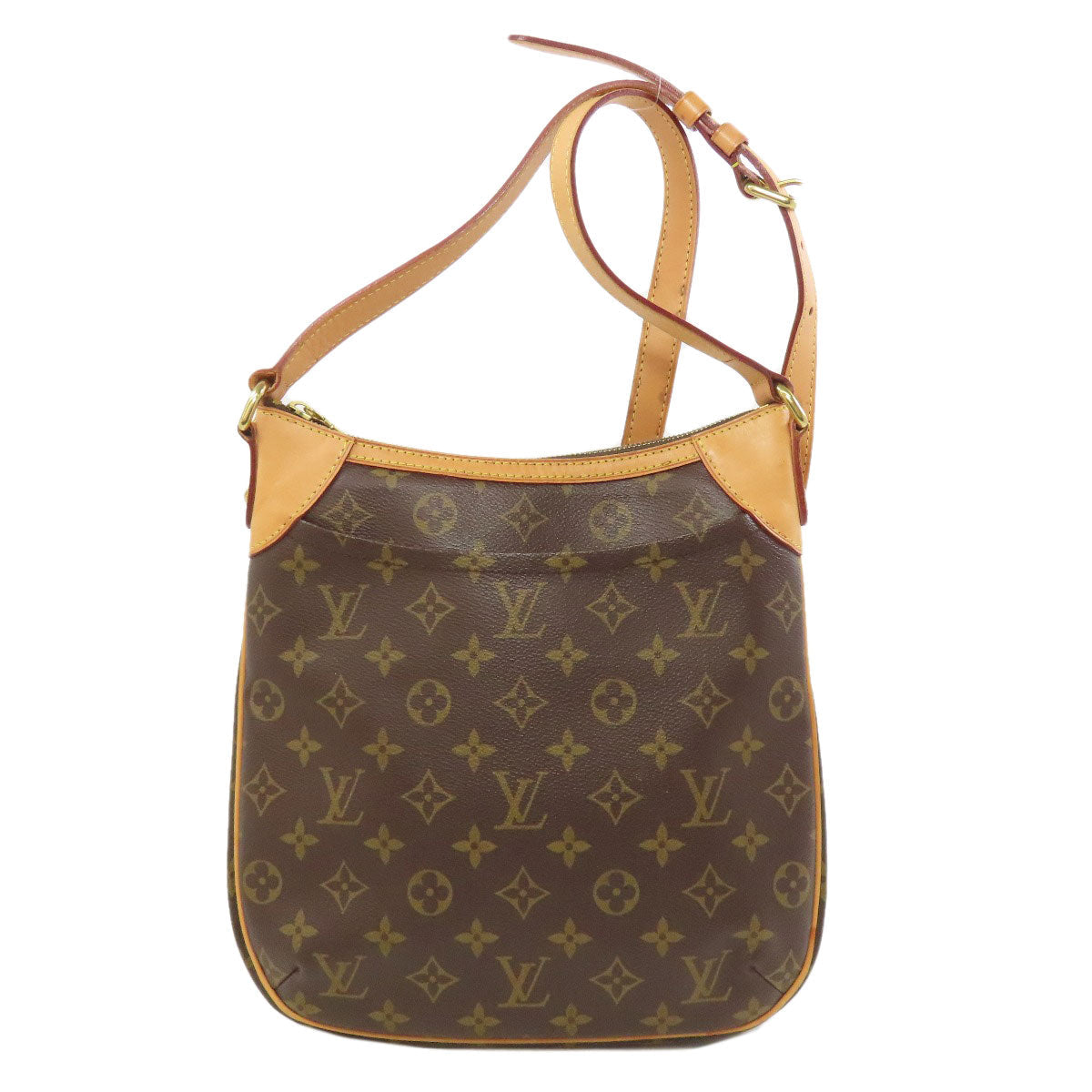 Louis Vuitton M56390 Odeon PM Monogram Canvas Brown Shoulder Bag