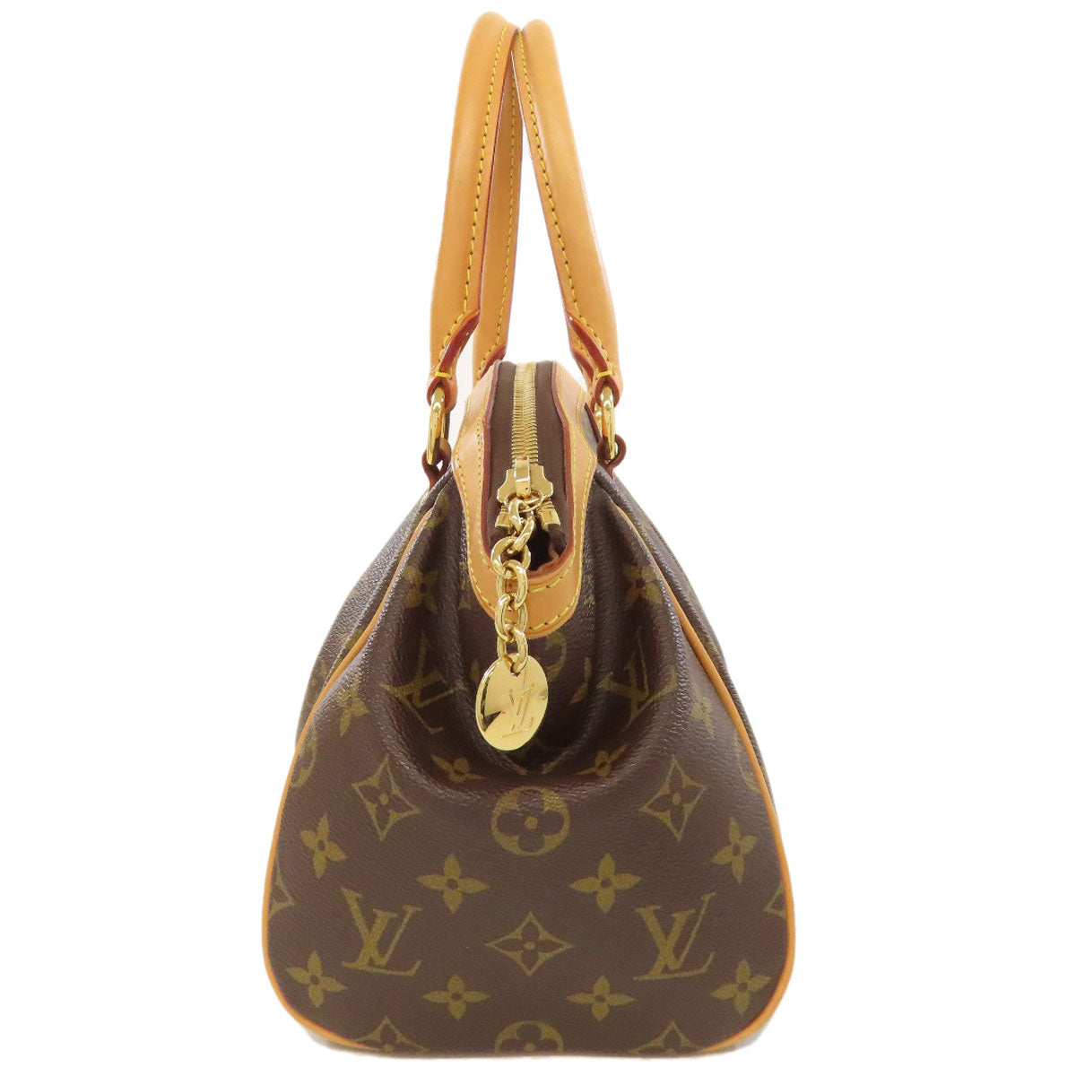 Louis Vuitton M40143 Tivoli PM Monogram Canvas Brown Handbag 7