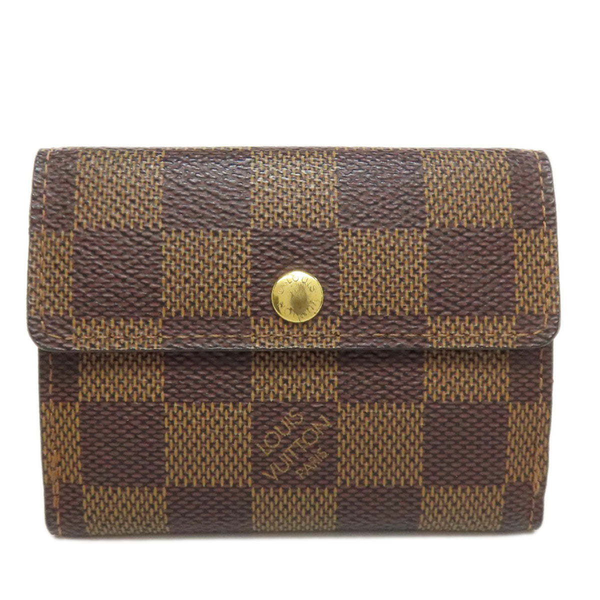 Louis Vuitton Coin N62925 Damier Ludlow Canvas Brown Handbag