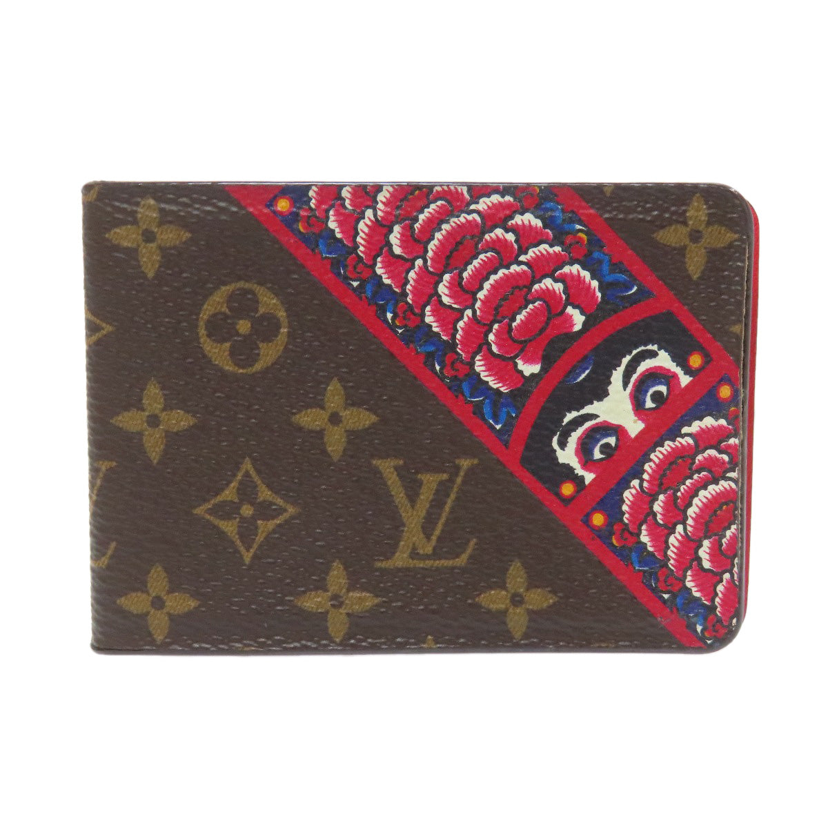 Louis Vuitton Miroir Nomade Aurliean Darma Yamamoto Monogram Canvas Red Handbag