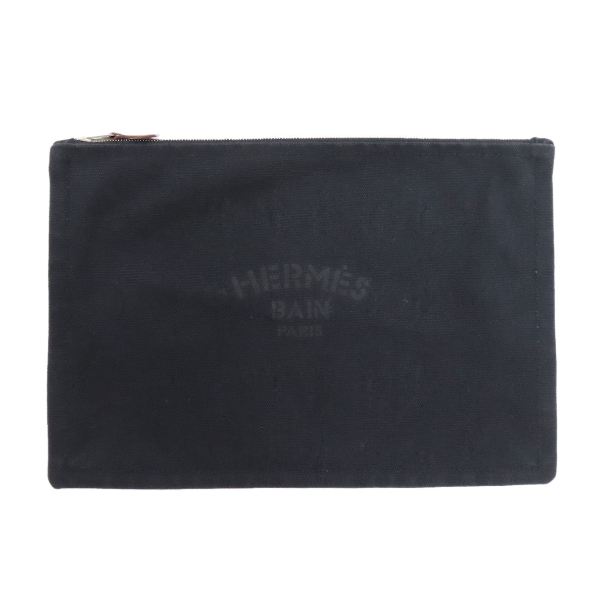 Accessory Pouch Cotton Women Handbag Black Logo Travel Bag