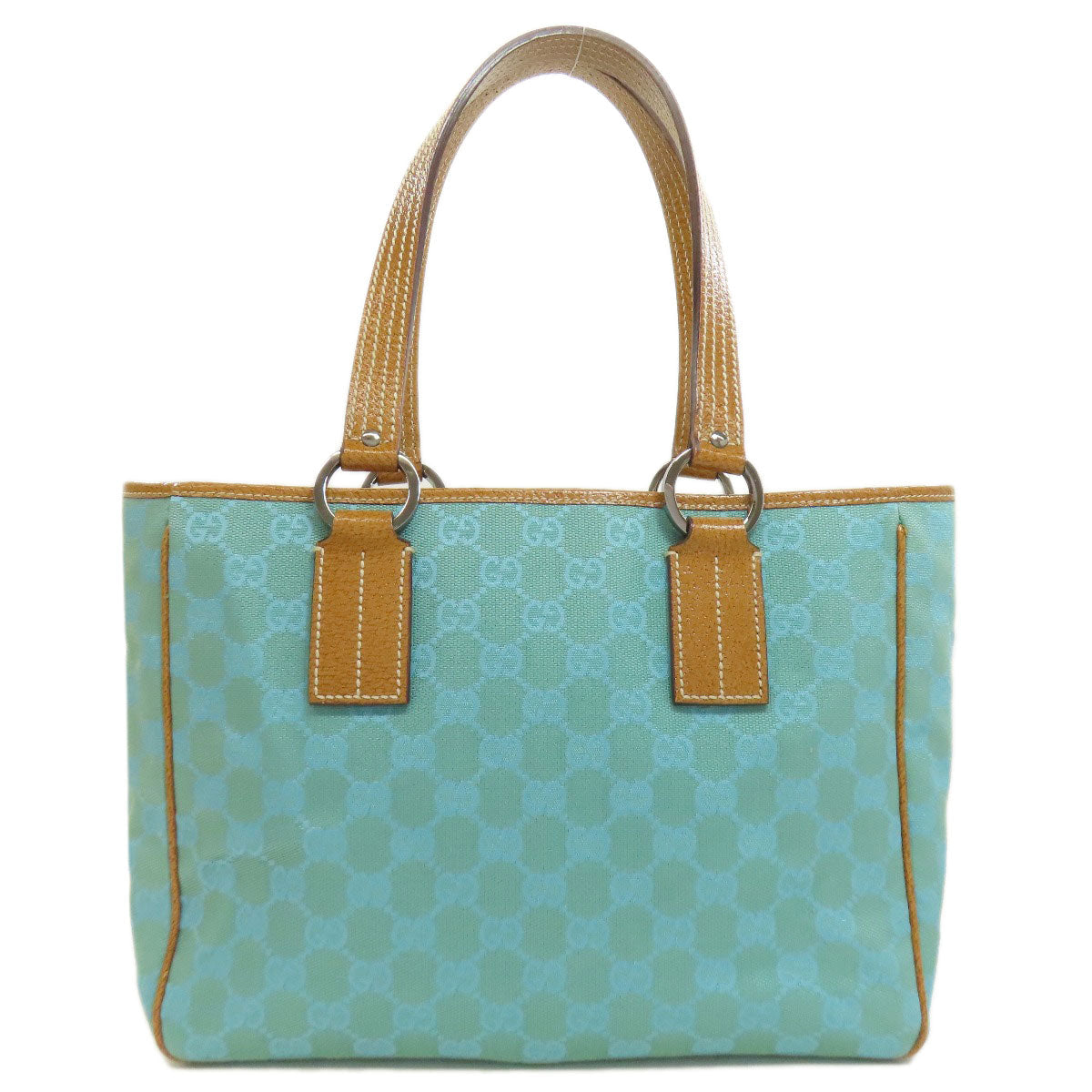 Gucci GG Canvas Green Tote Bag