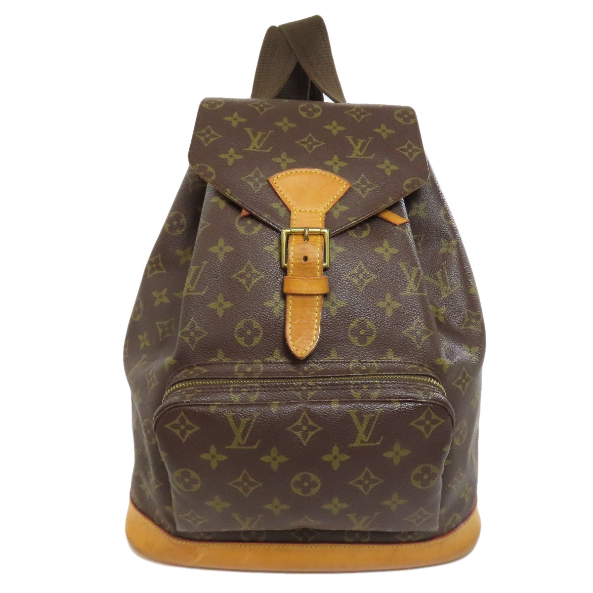 Louis Vuitton Backpack M51135 MontsourisGM Monogram Canvas Brown 4