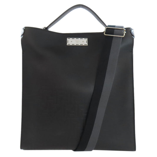 Fendi Handbag Calfskin Peekaboo Rite 2Way Women Black Travel Bag