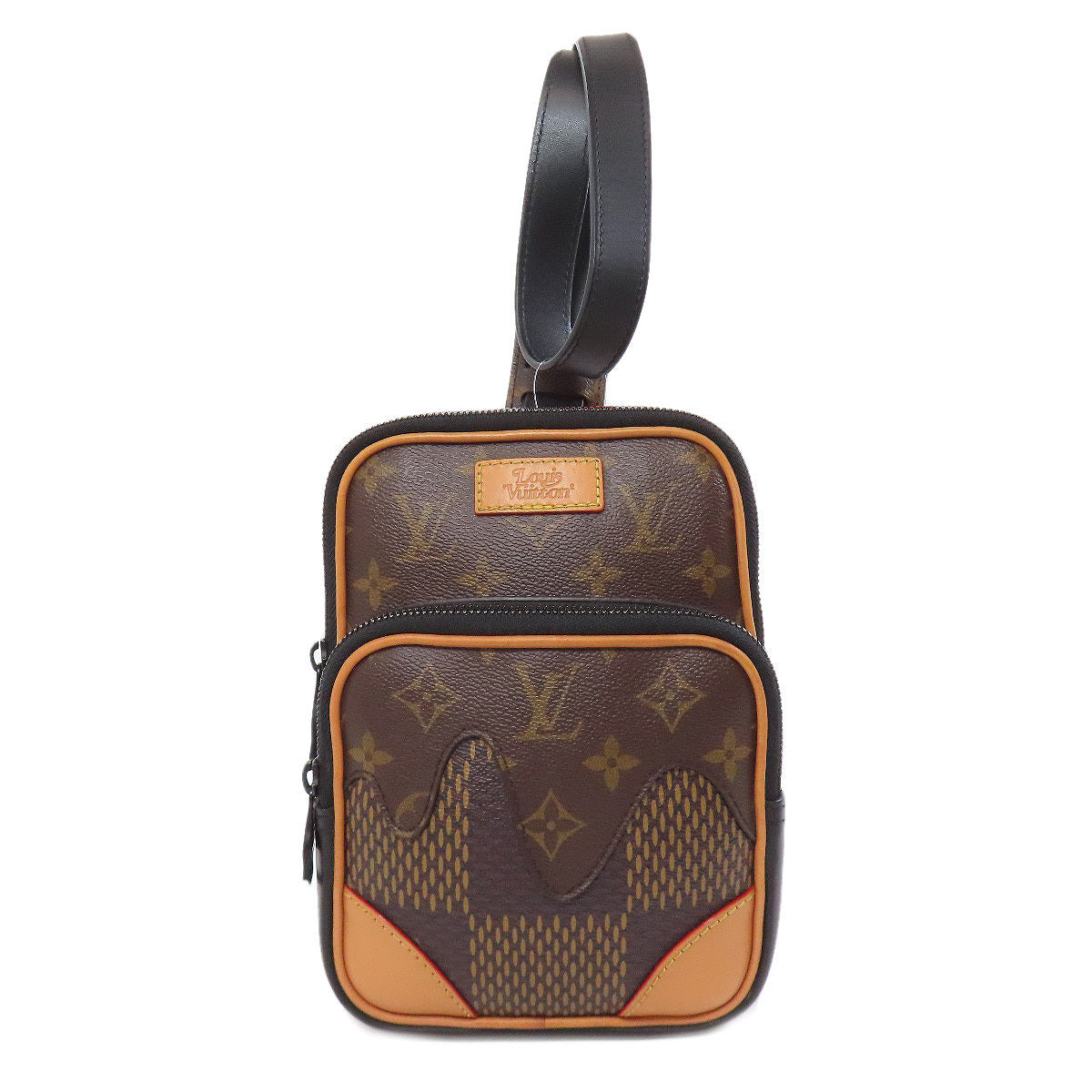 Louis Vuitton Sling N40379 Damier Giant Amazone Monogram Canvas Brown Crossbody Bag