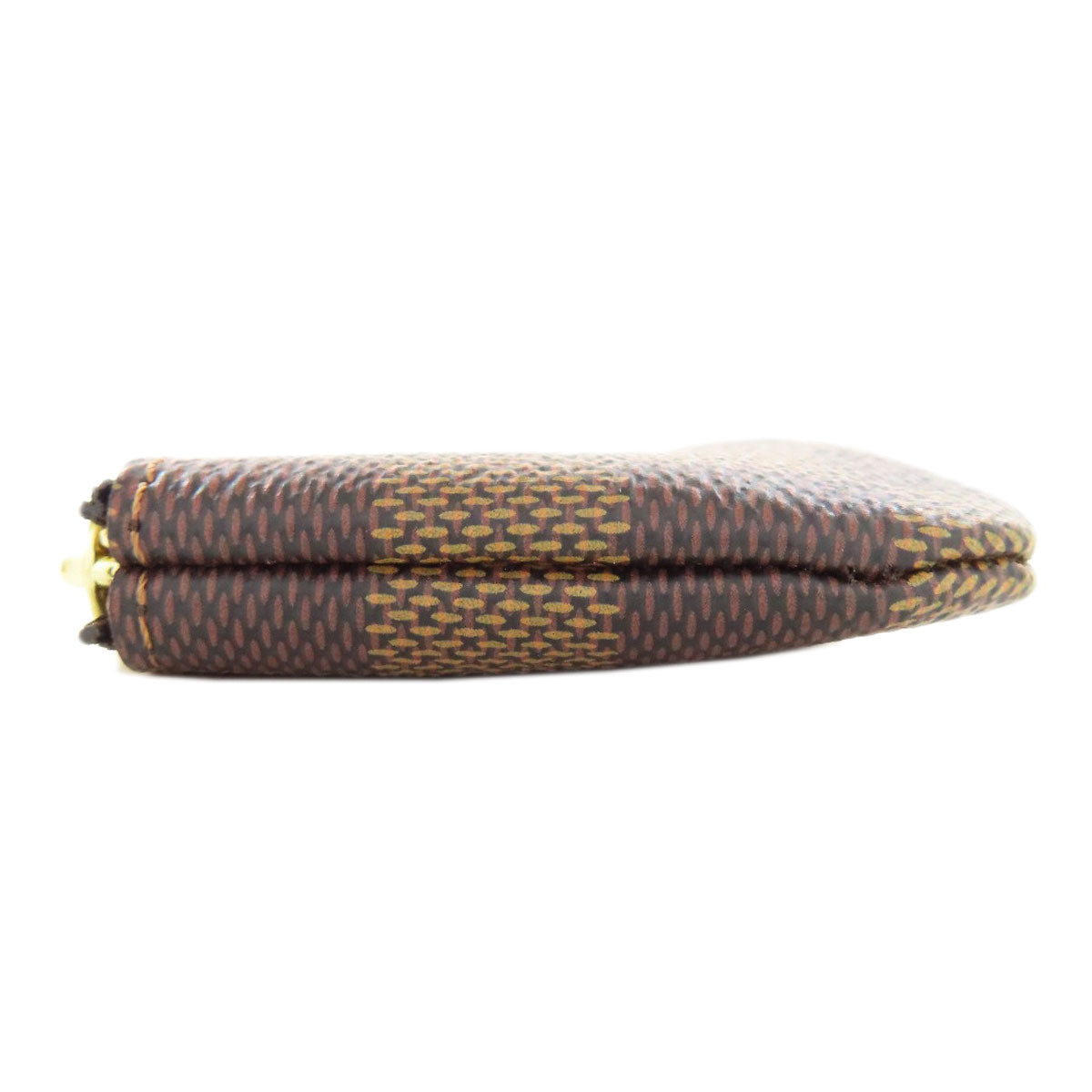 Louis Vuitton Coin N62658 Damier Pochette Kle Canvas Brown Clutch Bag