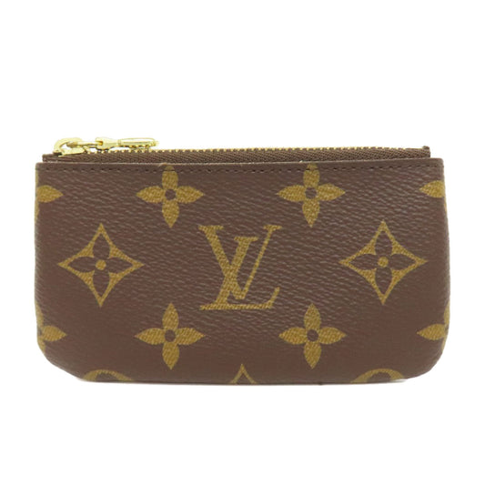 Louis Vuitton Coin M62650 Pochette Kle Monogram Canvas Brown Clutch Bag