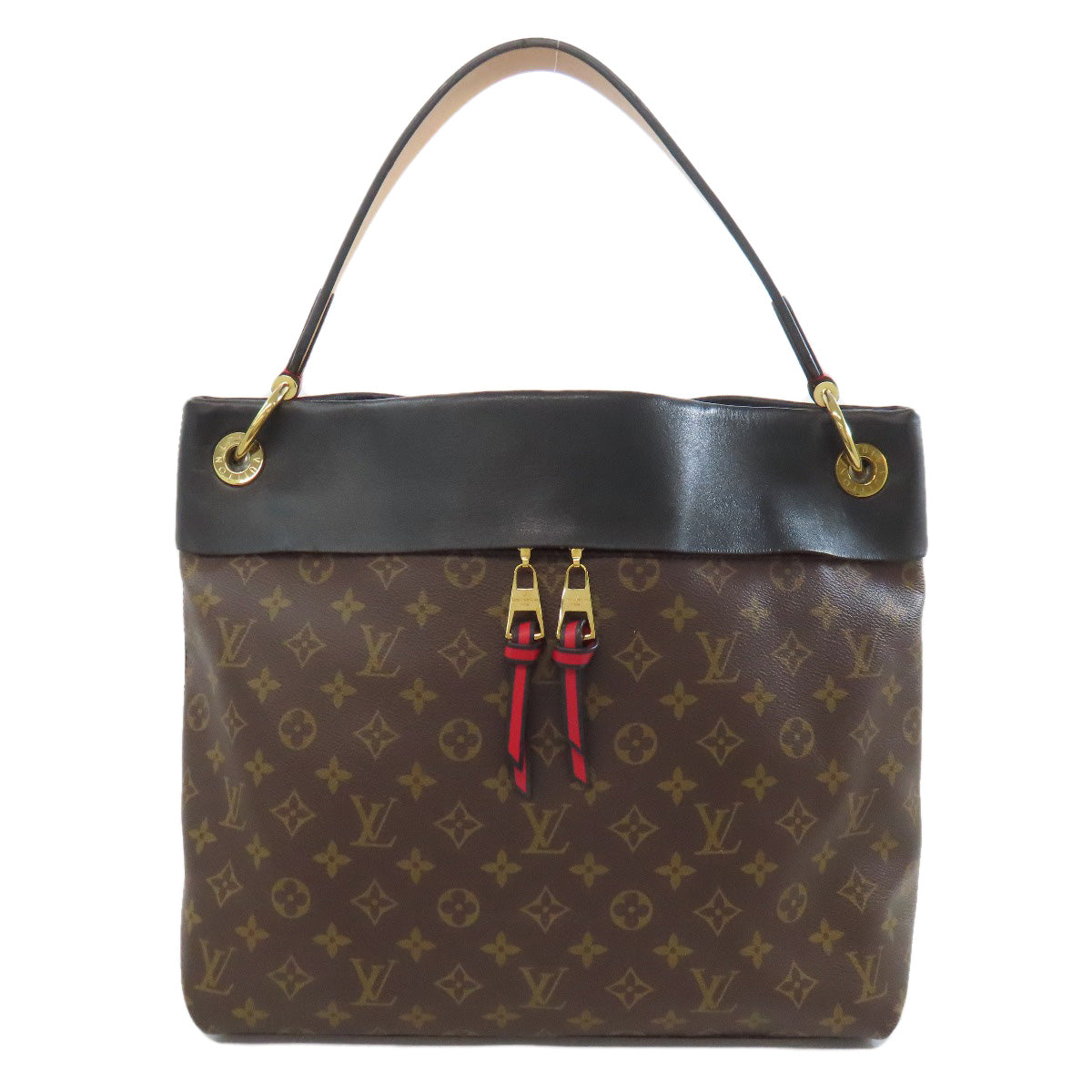 Louis Vuitton M43154 Tuyle Lee Monogram Canvas Brown Tote Bag
