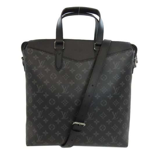 Louis Vuitton Business M43280 Eclipse Explorer Fragment Monogram Black Handbag