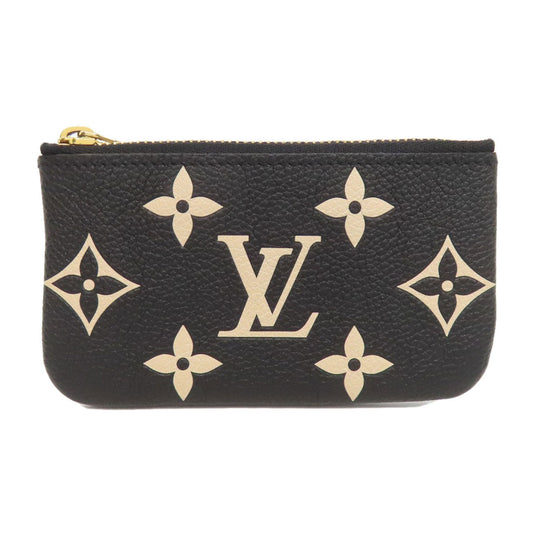Louis Vuitton Coin M80885 Empreinte Bicolor Key Monogram Black Key Chain