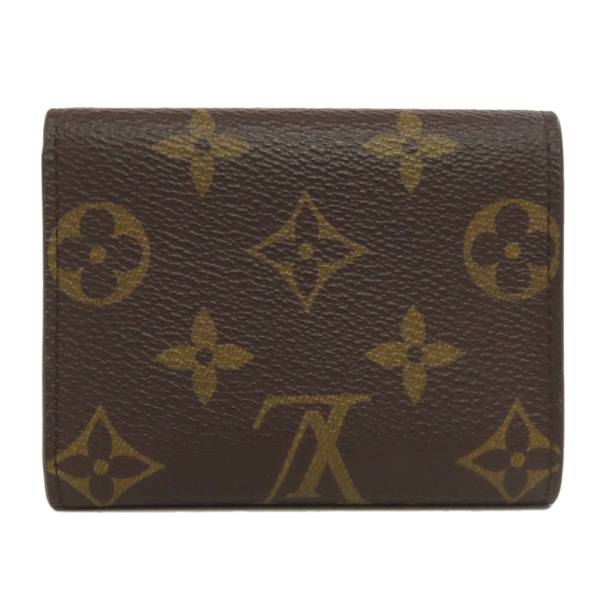 Louis Vuitton Bifold M81665 Portefeuille Celeste Monogram Canvas Brown Wallet Case