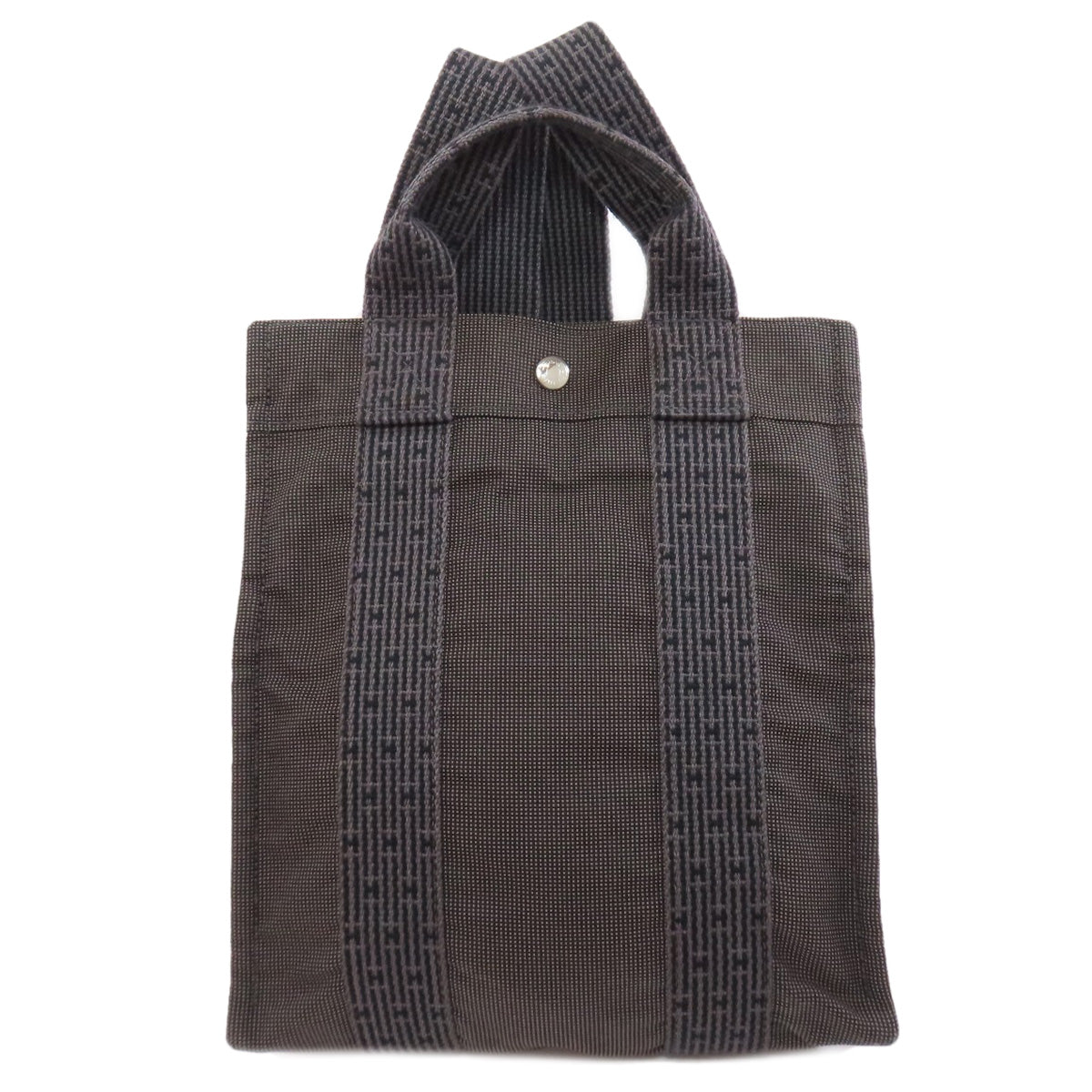 Hermes Backpack Her Line Add Pm Canvas Gray 75505012