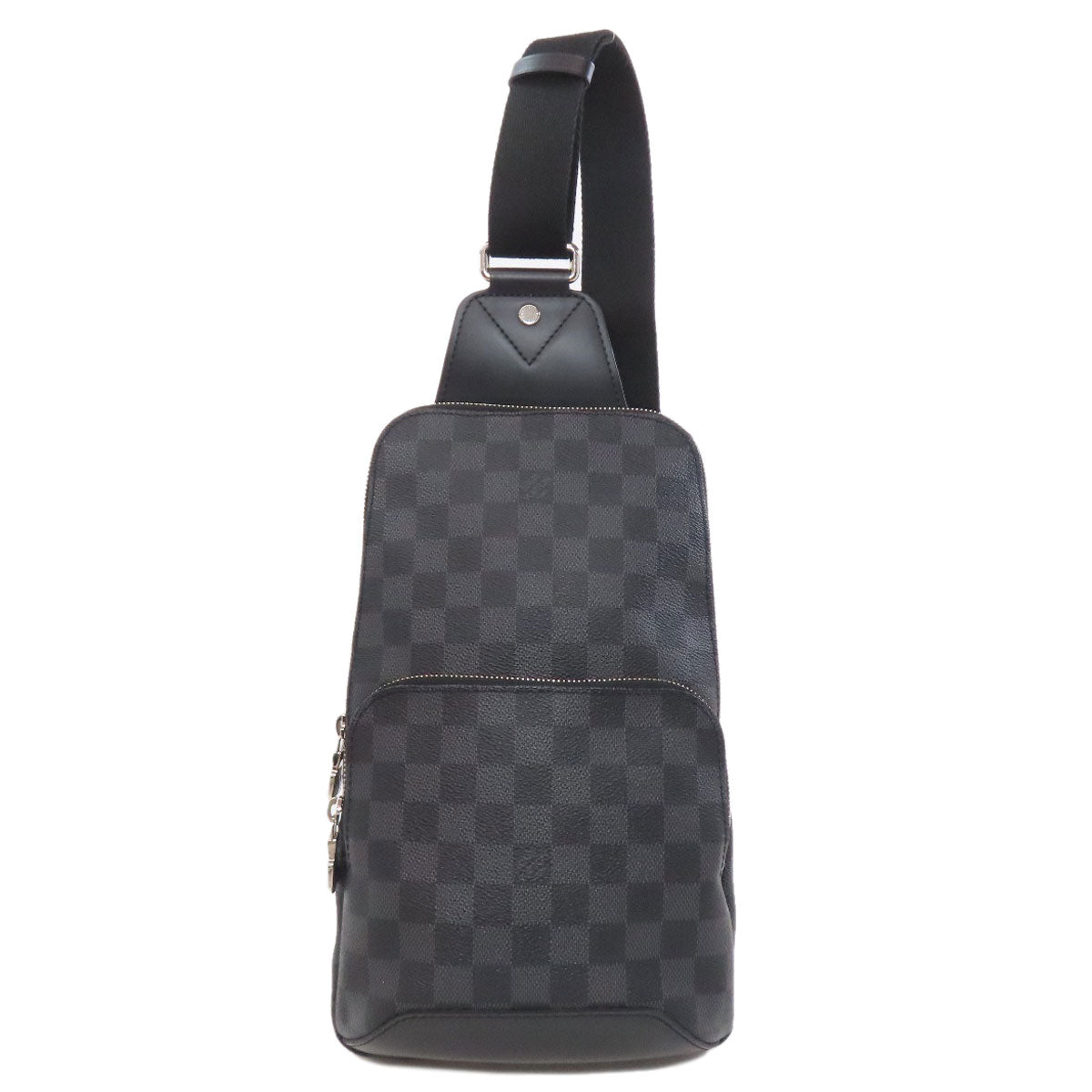 Louis Vuitton Sling N41719 Damier Avenue Sling Canvas Black Crossbody Bag