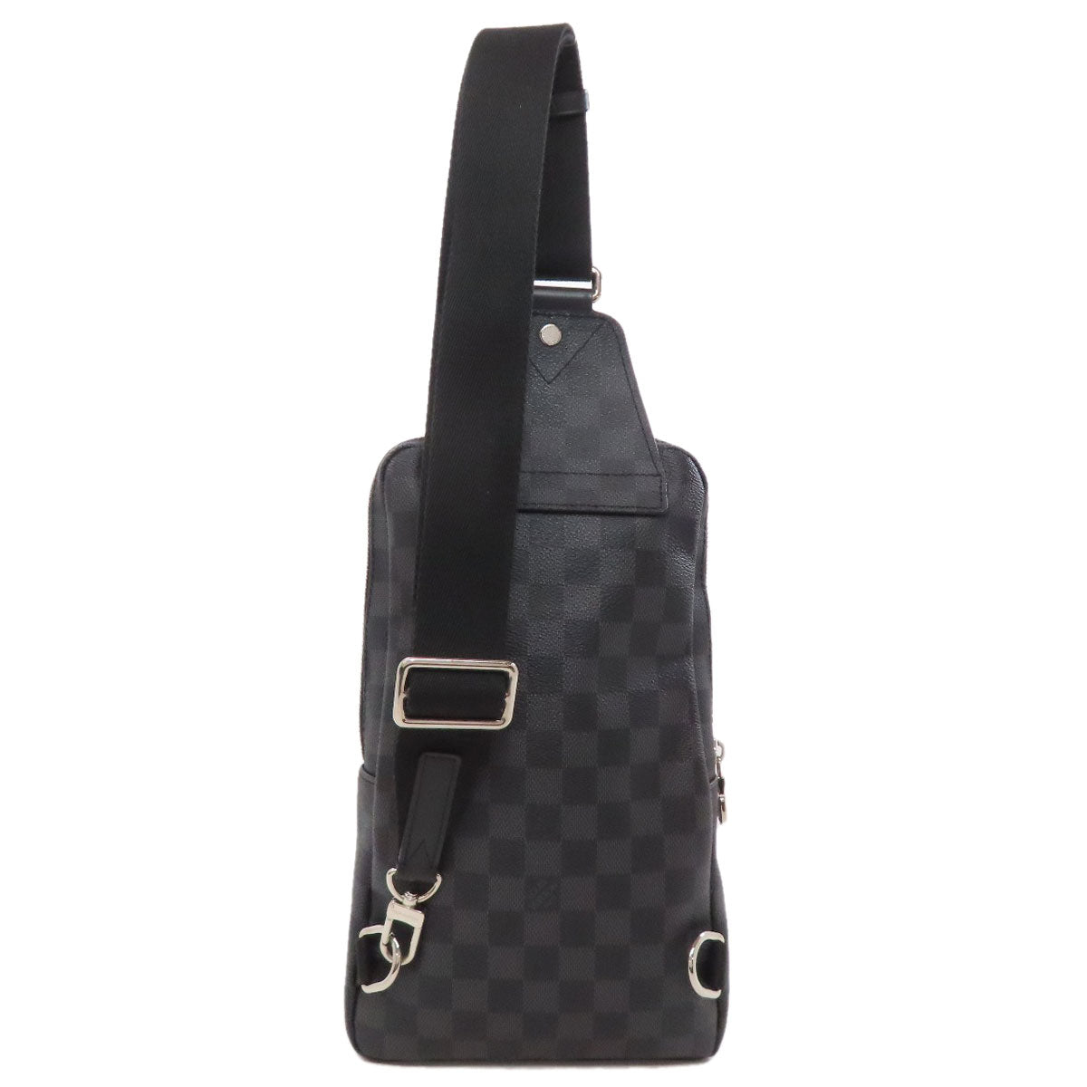 Louis Vuitton Sling N41719 Damier Avenue Sling Canvas Black Crossbody Bag