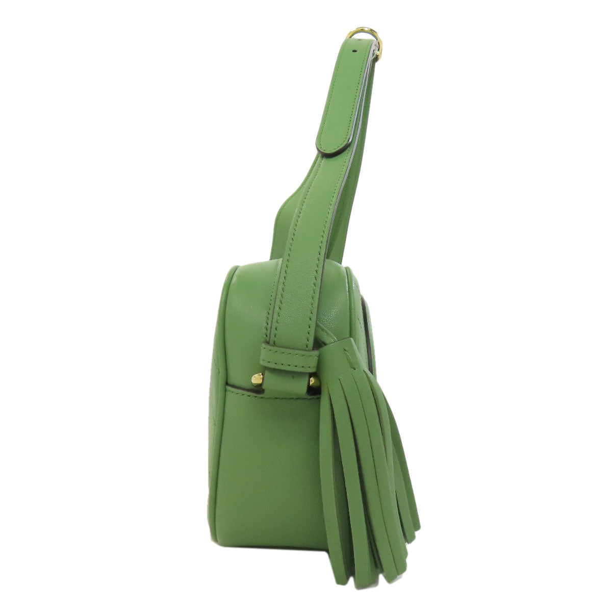 Gucci Blondy Leather Green Shoulder Bag
