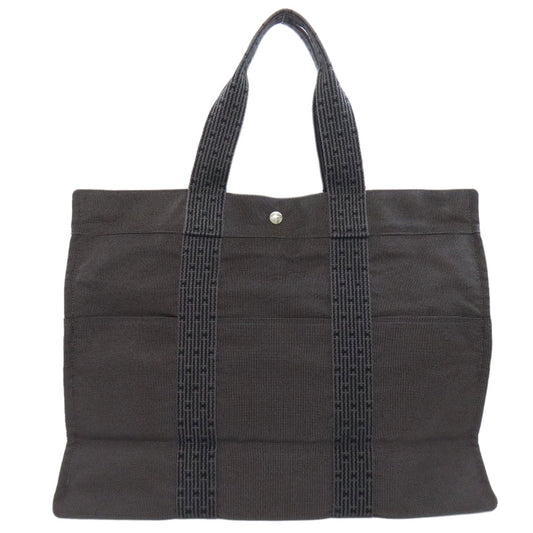 Hermes Tote Bag Her Linegm Canvas Gray