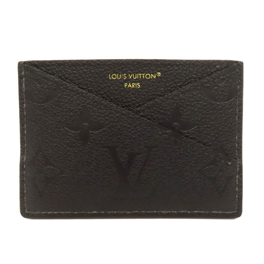 Louis Vuitton M13695 Ann Platt Porte Cartes Black Wallet Case