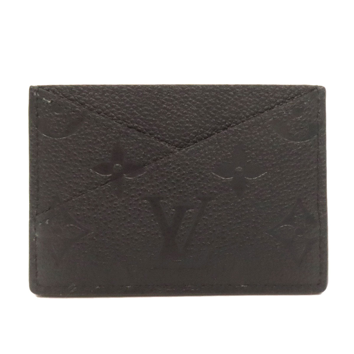 Louis Vuitton M13695 Ann Platt Porte Cartes Black Wallet Case