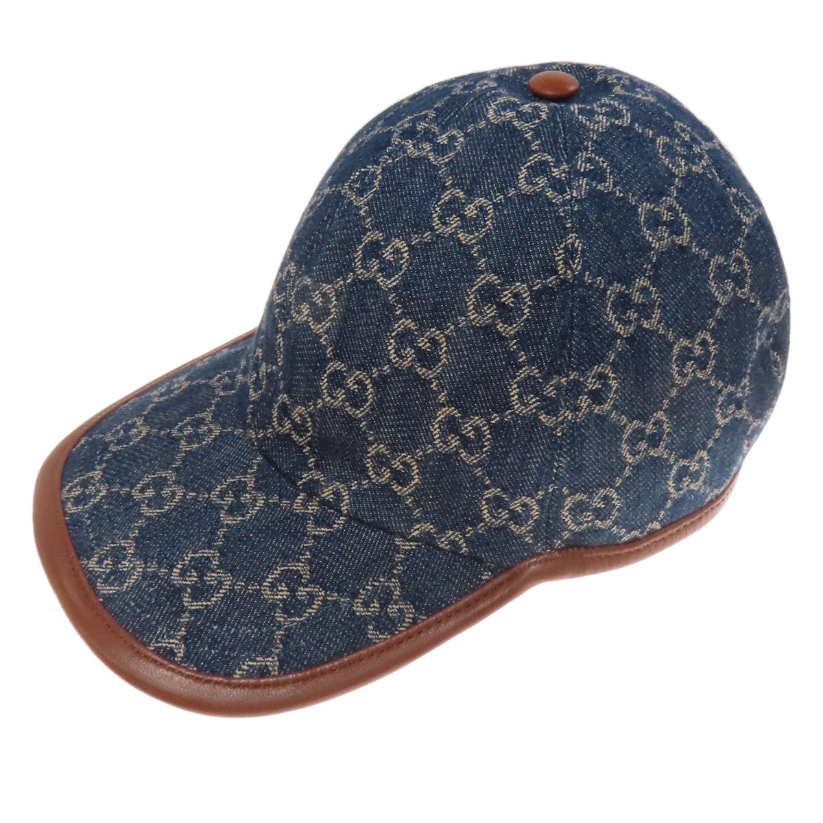 Gucci GG baseball L59cm Canvas Blue Hat