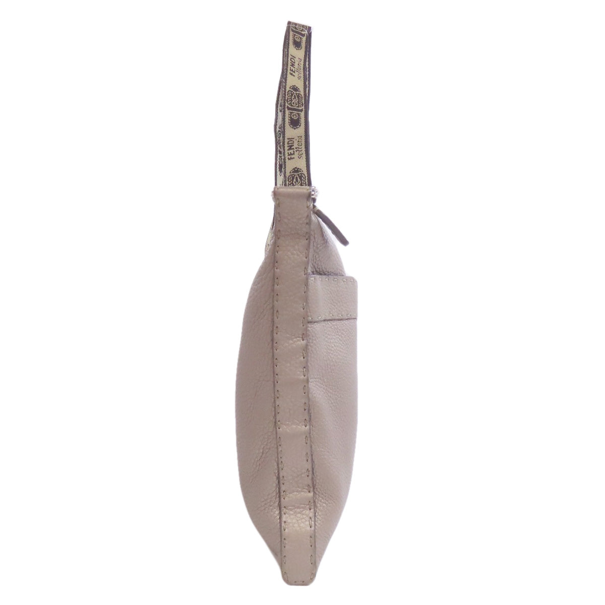 Fendi Shoulder Bag Calfskin Celeria Gray