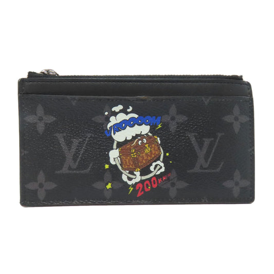 Louis Vuitton Coin M80994 Eclipse Zippy Dragonne Monogram Black Handbag