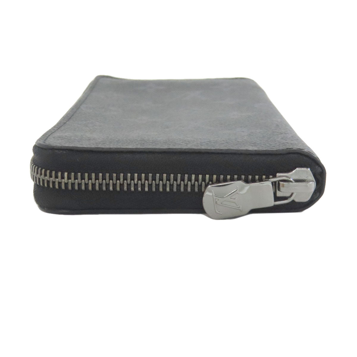 Louis Vuitton Long Purse M62295 Eclipse Zippy Monogram Black Wallet Case 5