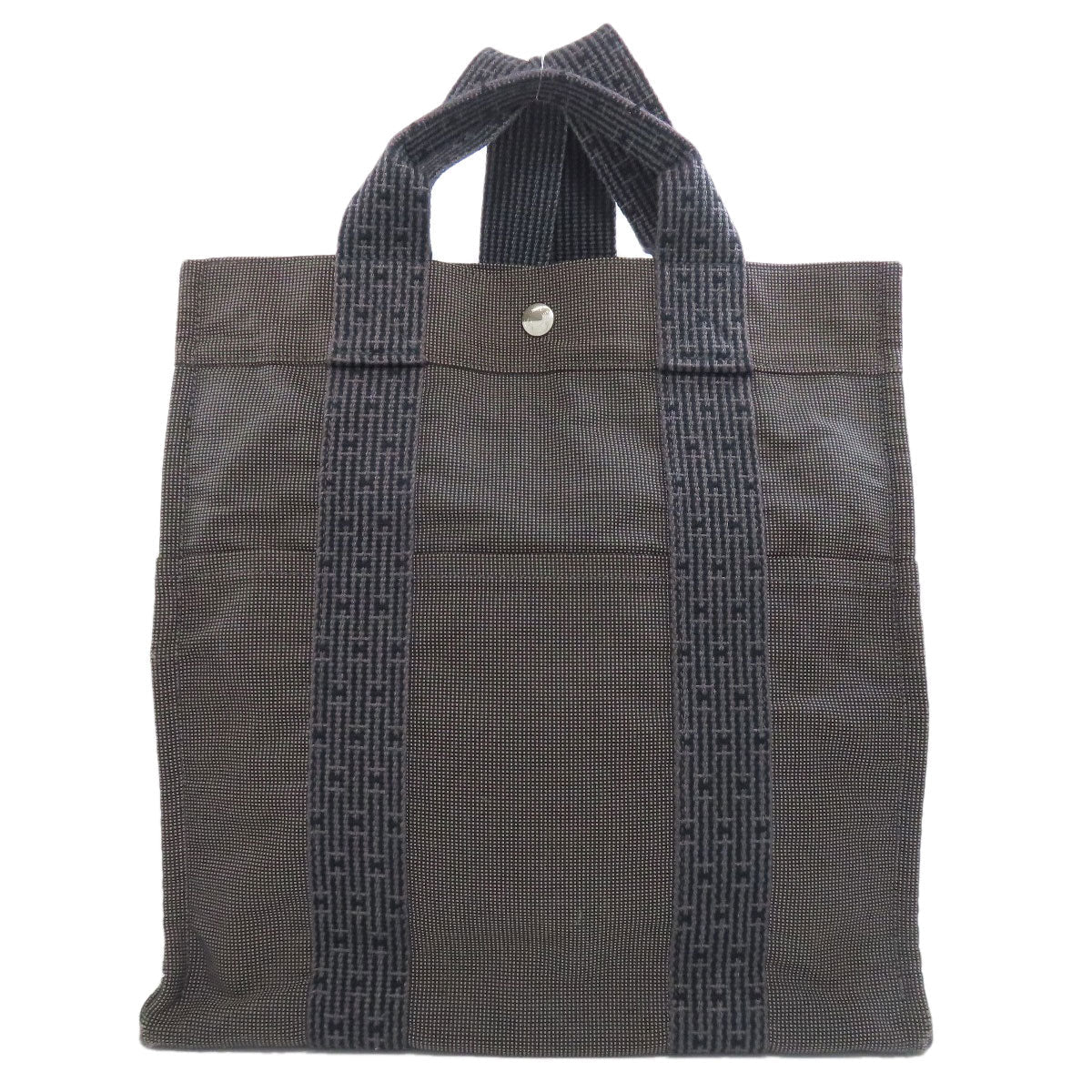 Hermes Backpack Her Line Ad Mm Canvas Gray