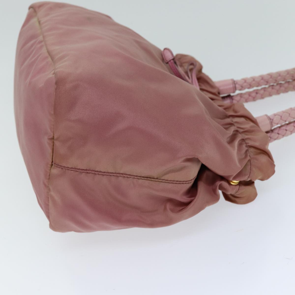 Prada Hand Bag 2Way Auth Nylon Pink Travel Bag