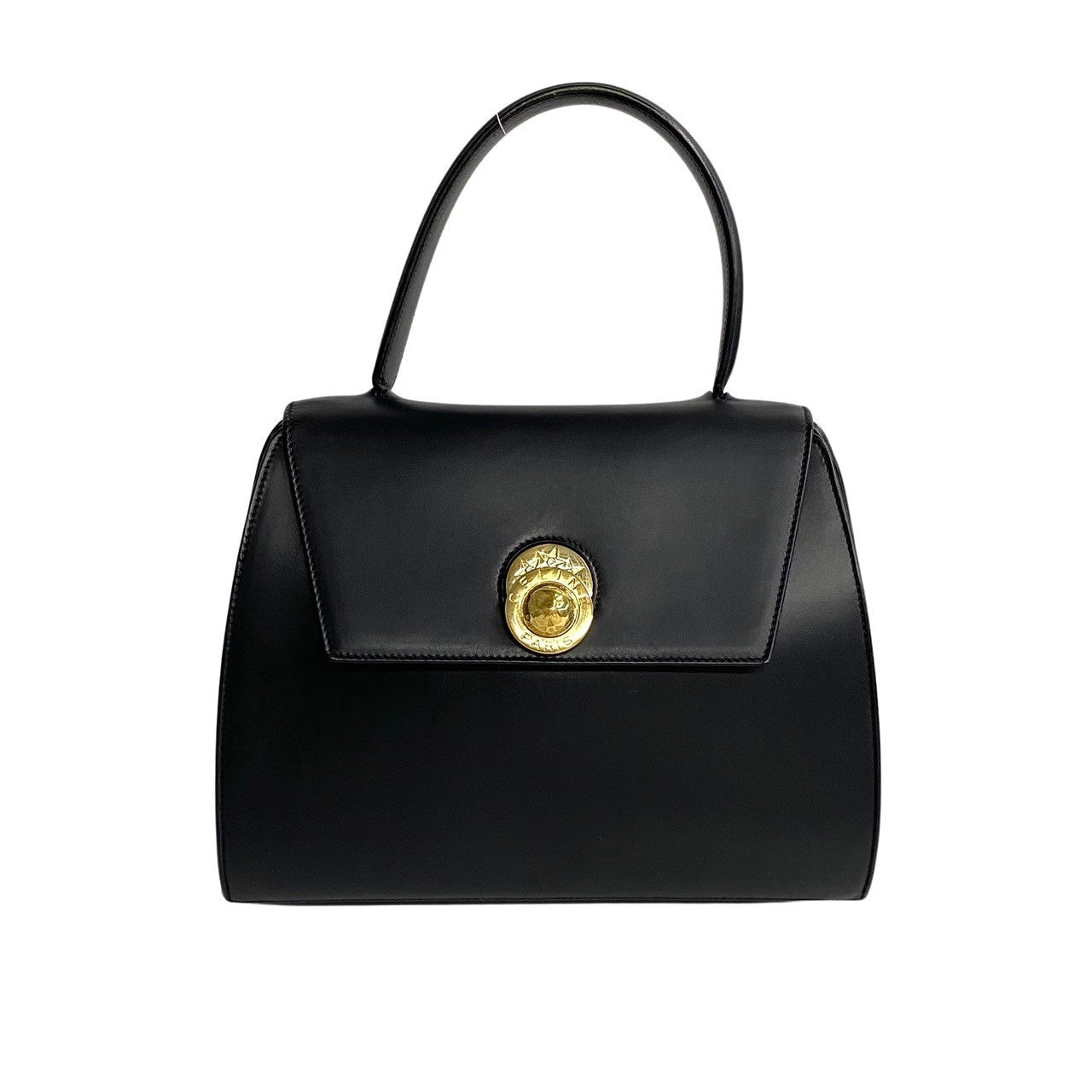Calfskin Navy Star Ball Women Travel Bag