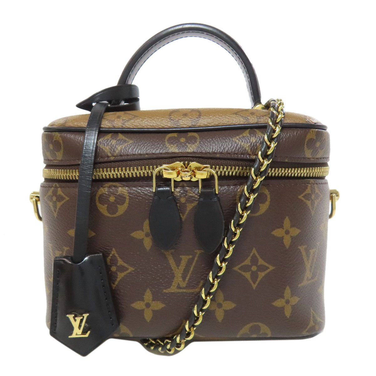 Louis Vuitton M45165 reverse Vanity NVPM Monogram Brown Handbag