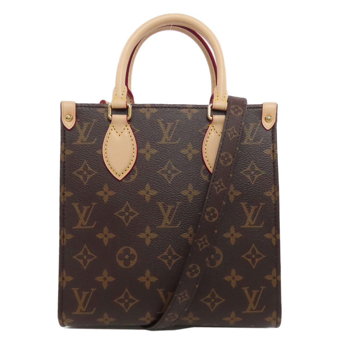 Louis Vuitton M46265 Sac PlatBB Monogram Canvas Brown Handbag