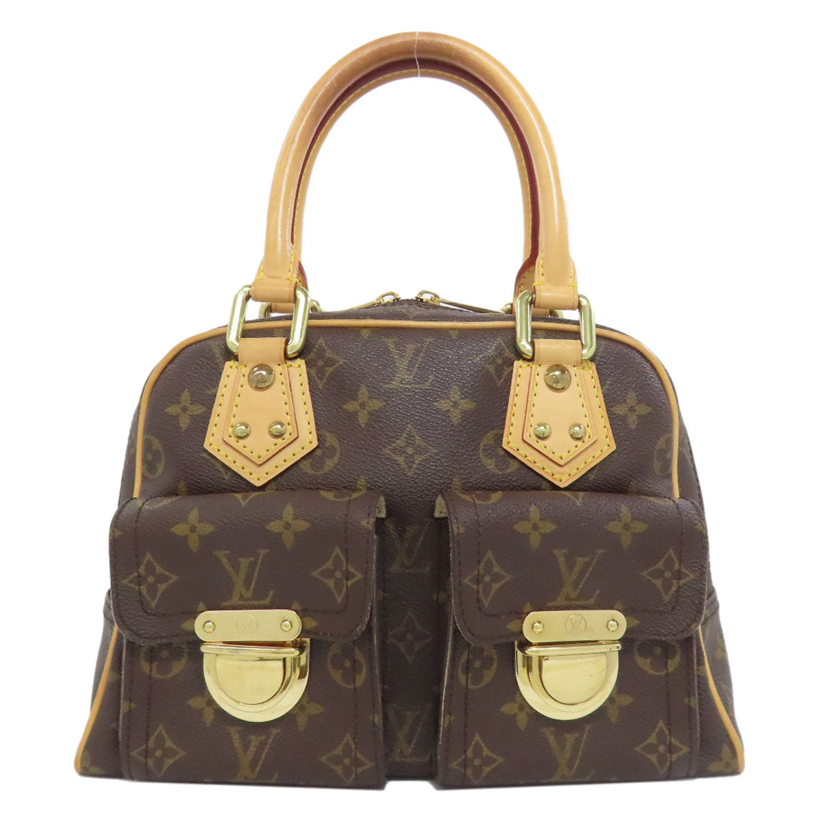 Louis Vuitton M40026 Manhattan PM Monogram Canvas Brown