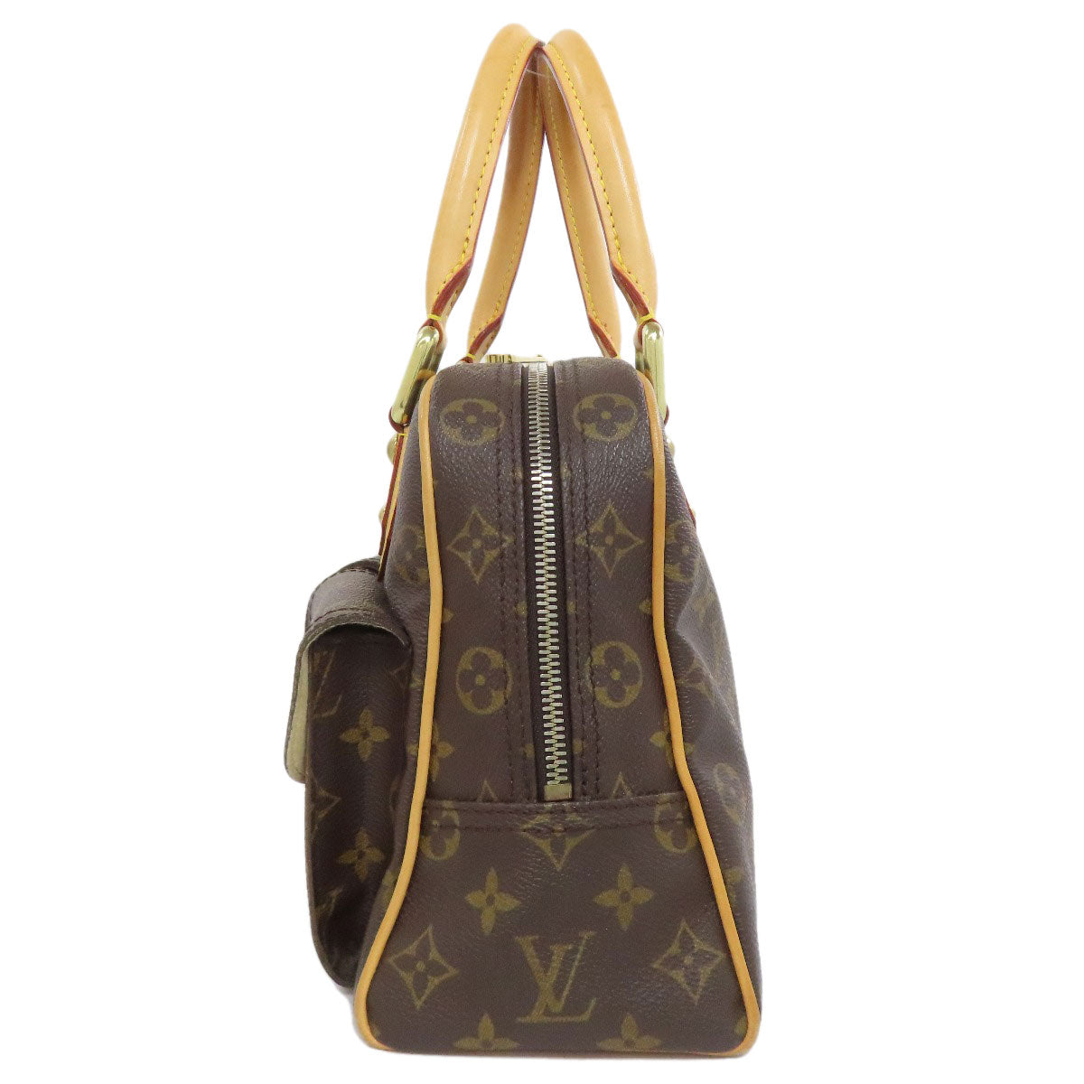 Louis Vuitton M40026 Manhattan PM Monogram Canvas Brown