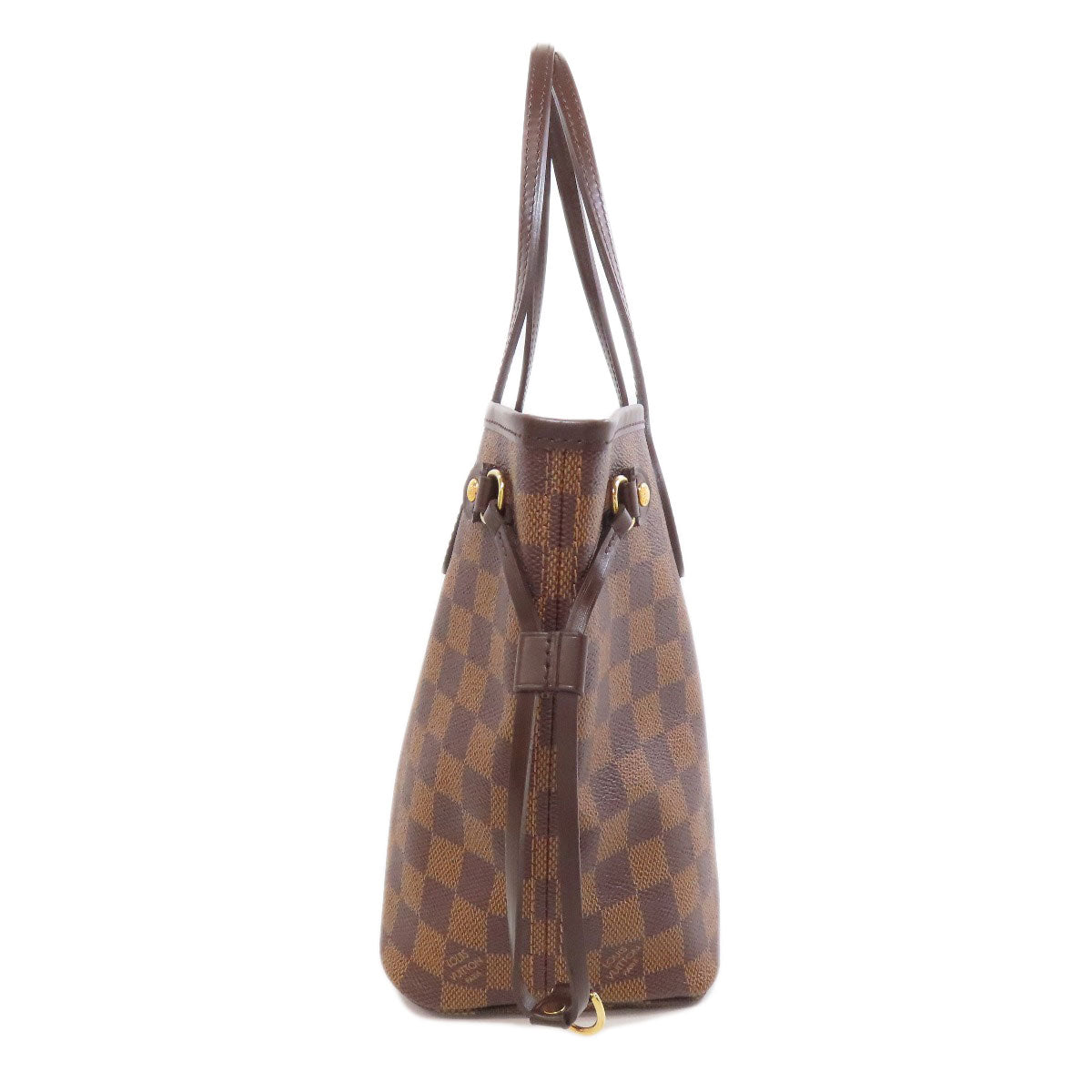 Louis Vuitton N51109 Damier Never full PM Canvas Brown Handbag