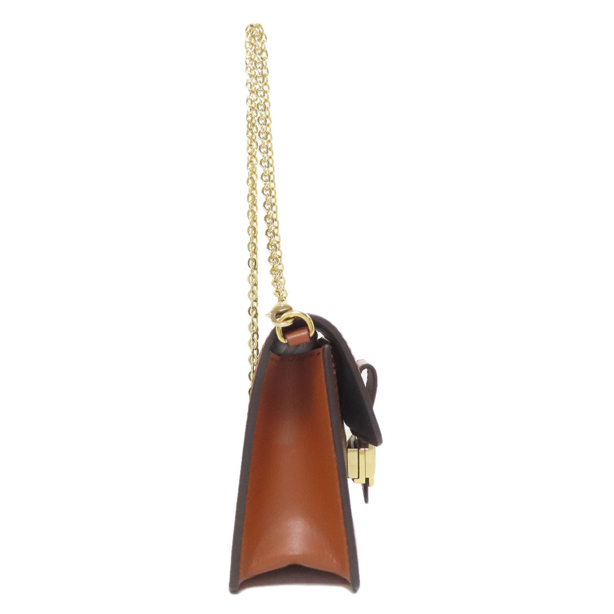 Louis Vuitton M68746 reverse Portefeuille Dauphine Monogram Brown Shoulder Bag