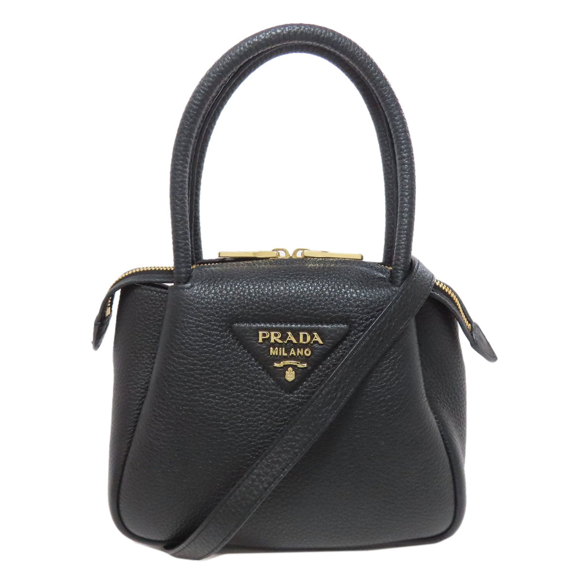 Way Women Leather Black Travel Bag