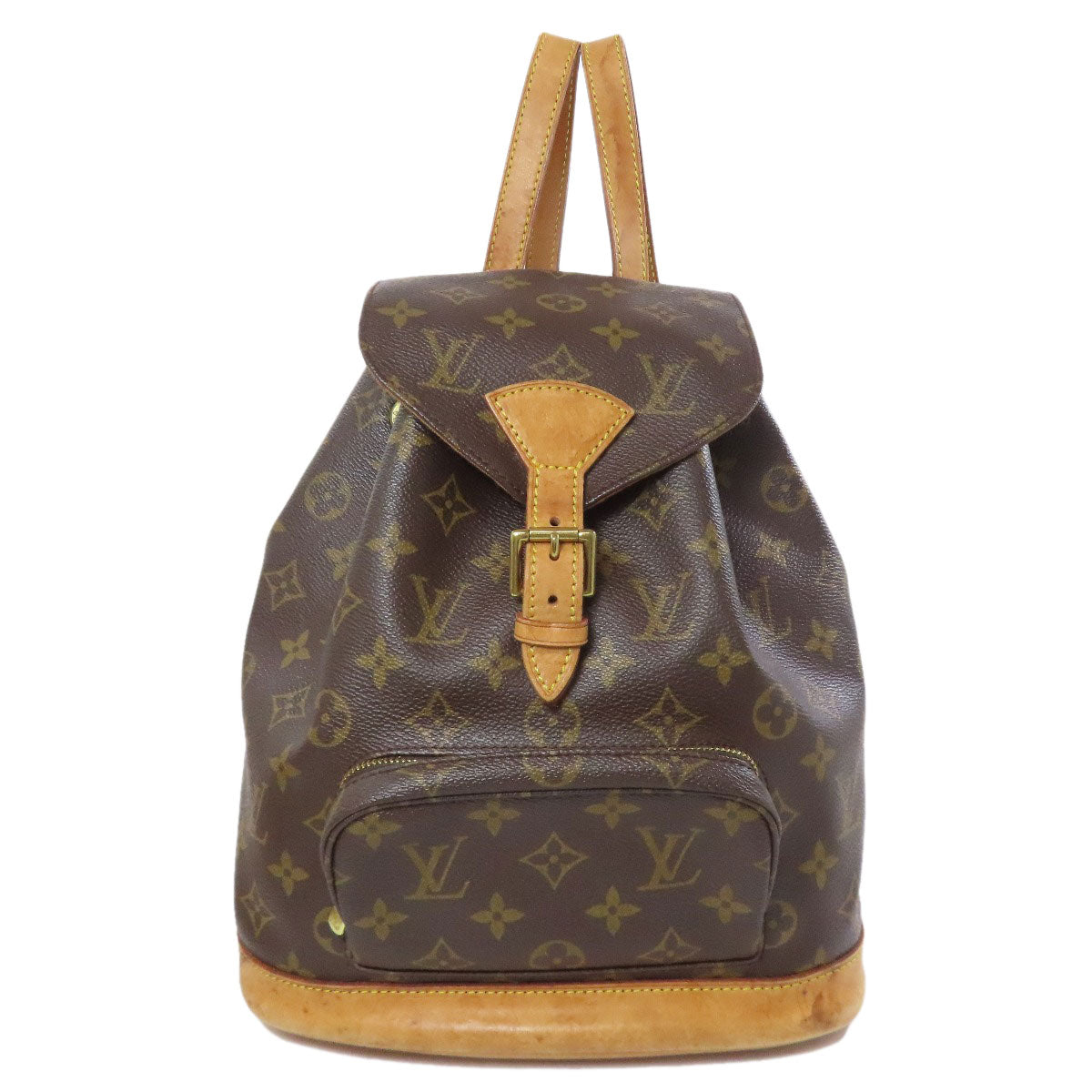 Louis Vuitton Backpack M51136 MontsourisMM Monogram Canvas Brown 11