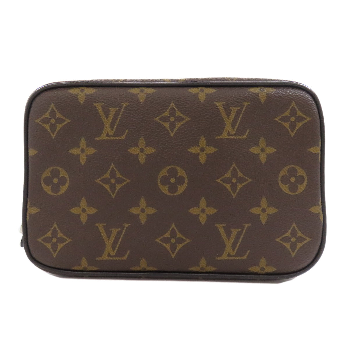 Louis Vuitton Cosmetics Pouch M47507 macacer Truth Monogram Brown Handbag