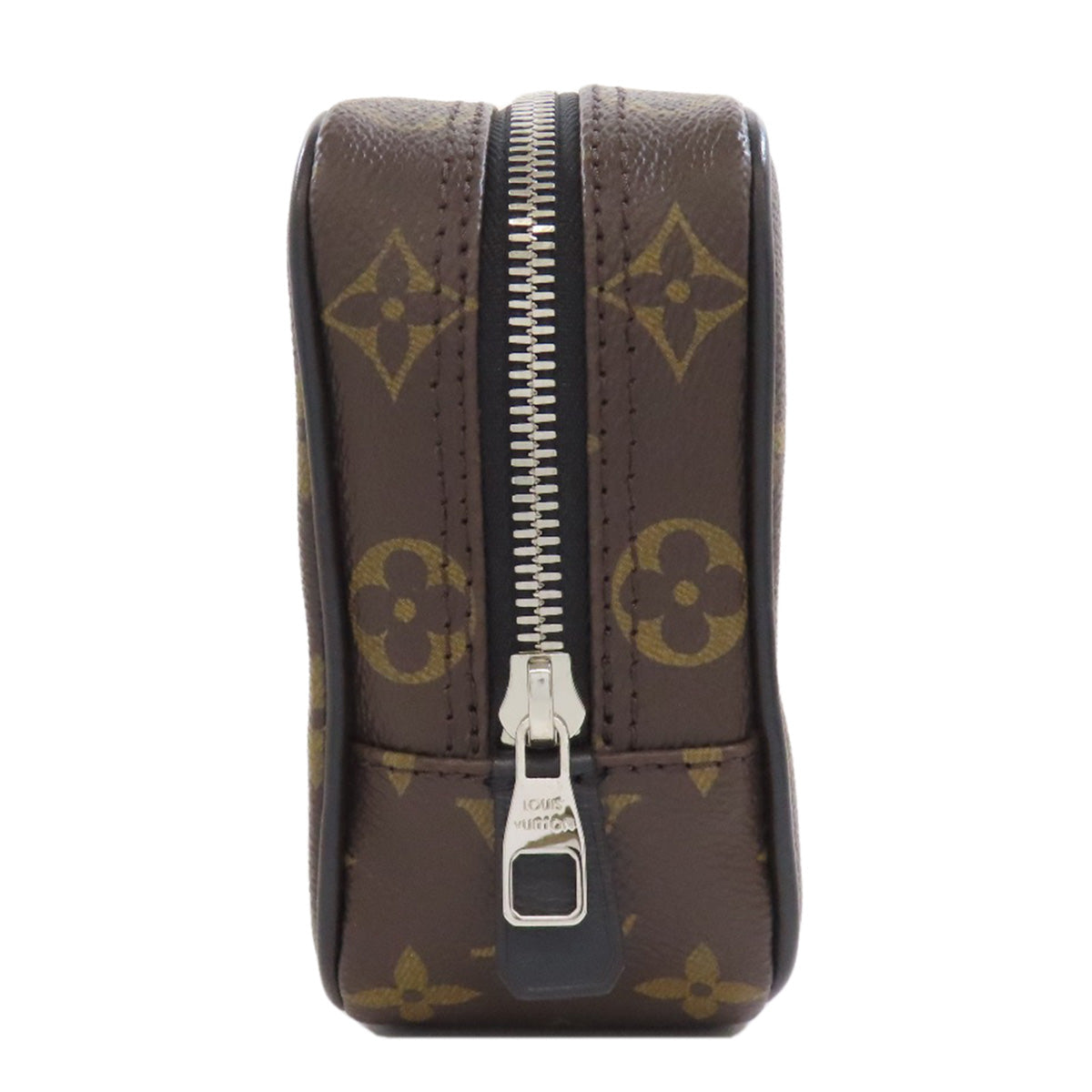 Louis Vuitton Cosmetics Pouch M47507 macacer Truth Monogram Brown Handbag