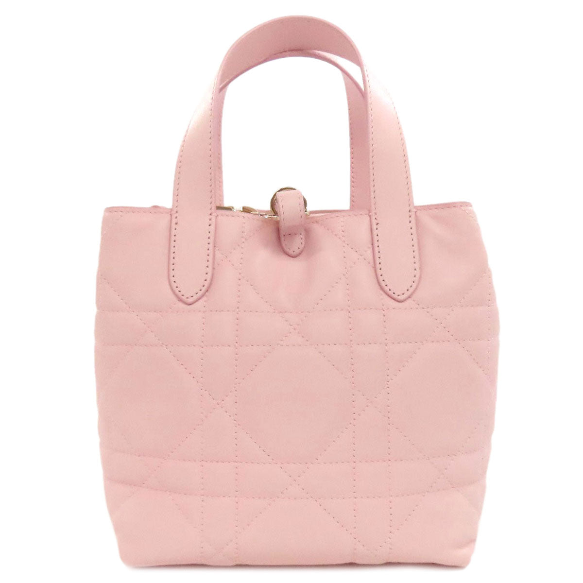 Dior Christian Handbag Calfskin Toujour Way Women Pink Travel Bag