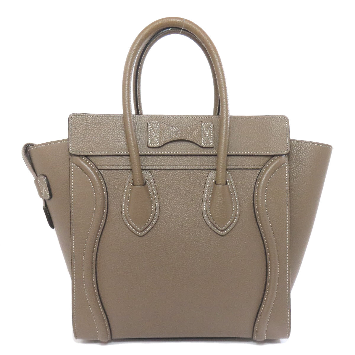 Tote Bag Luggage Micro Leather Brown