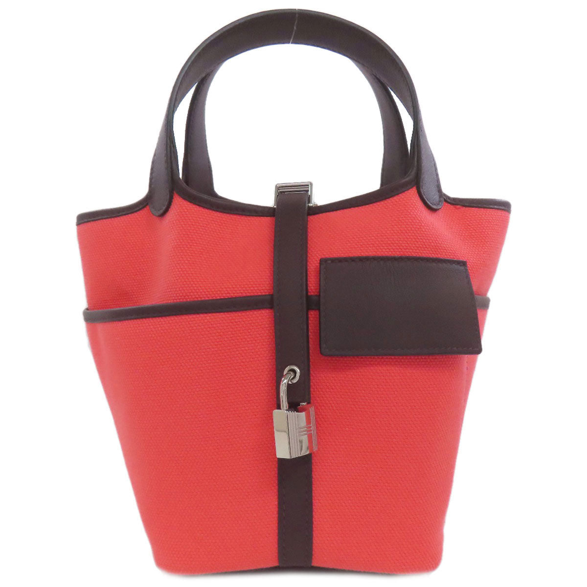 Tower Ash Picotin Lock Pm Silvermetal Women Red Travel Bag