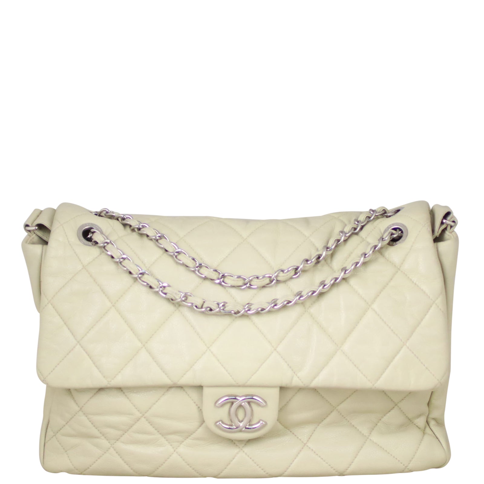 Chanel Single Jumbo Book Bag Flap Handbag