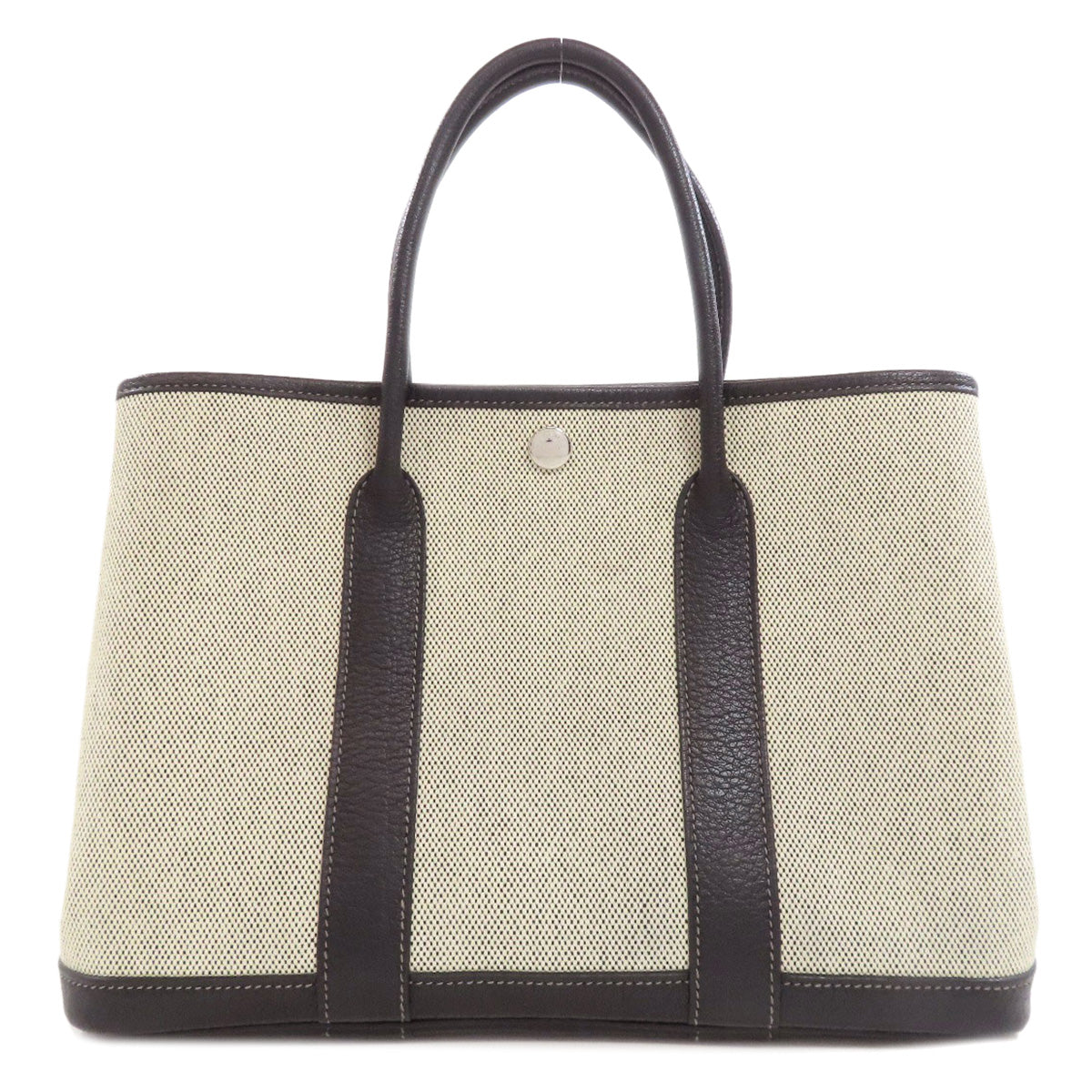 Hermes Handbag Tower Ash Garden Party Tpm Gray Travel Bag
