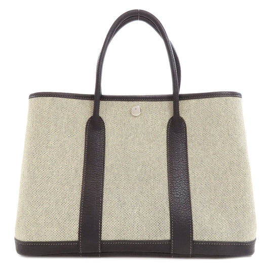 Hermes Handbag Tower Ash Garden Party Tpm Gray Travel Bag