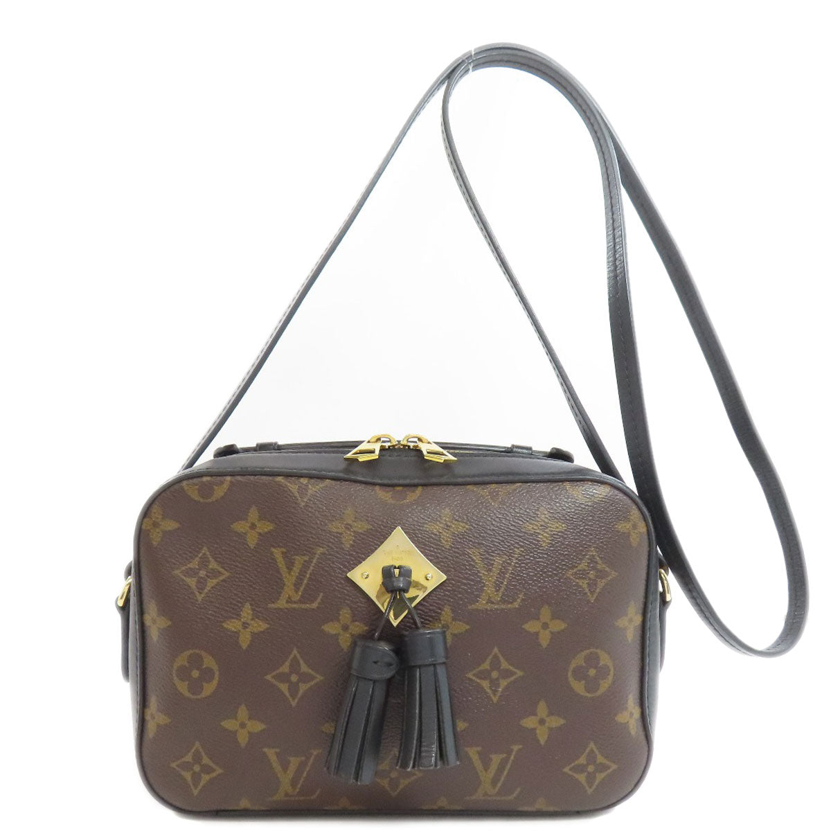 Louis Vuitton M43555 Saintonge Monogram Canvas Brown Shoulder Bag