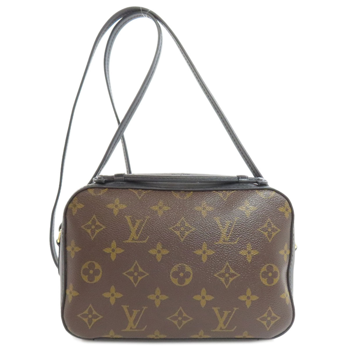 Louis Vuitton M43555 Saintonge Monogram Canvas Brown Shoulder Bag