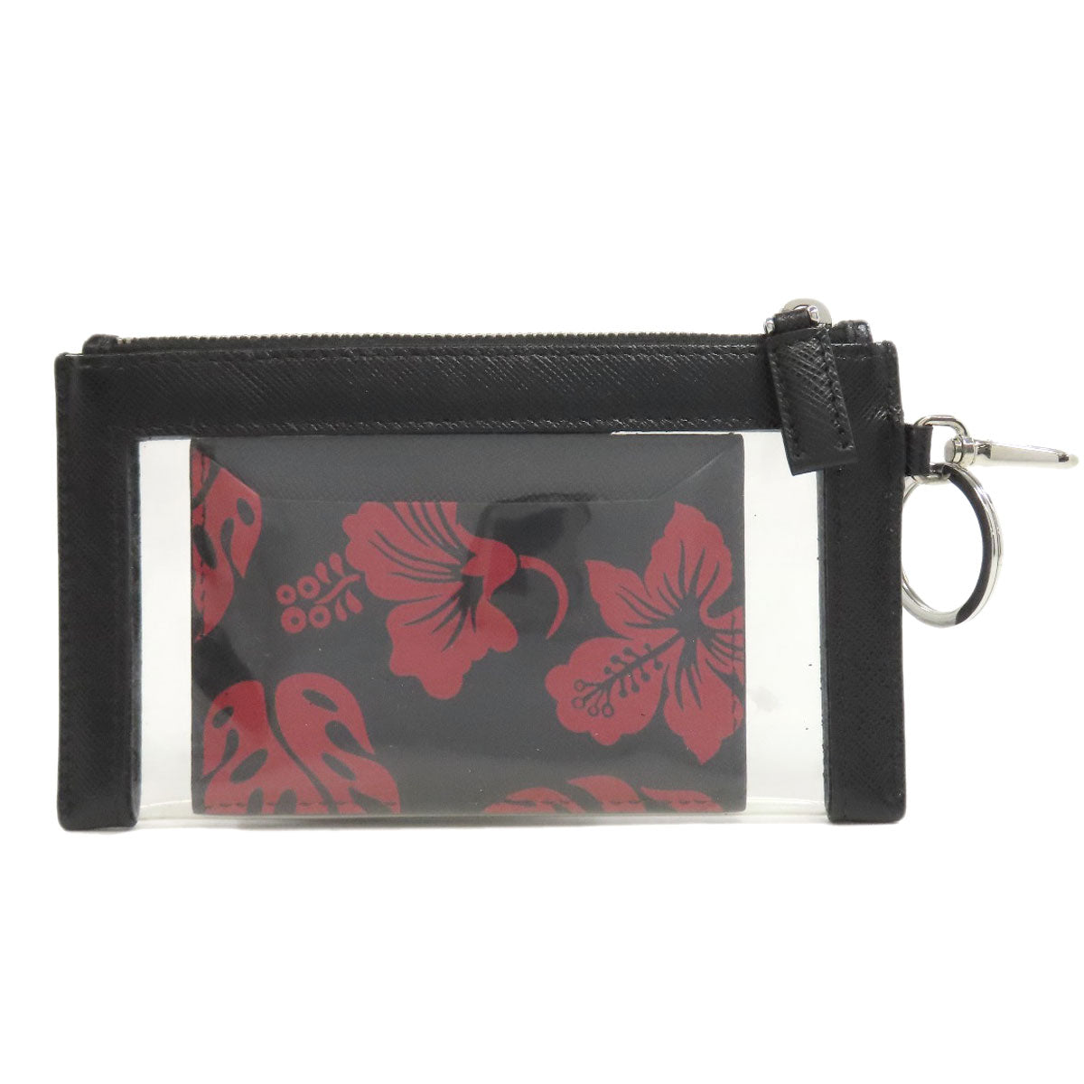 Accessory Pouch Safiano Logometal Handbag Black Travel Bag