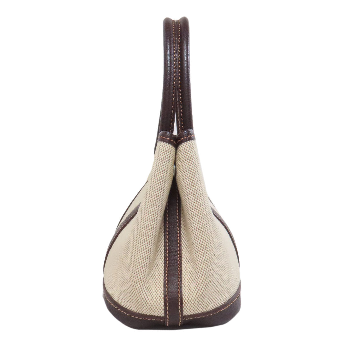 Hermes Handbag Tower Ash Garden Party Ttpm Silvermetal Beige Travel Bag