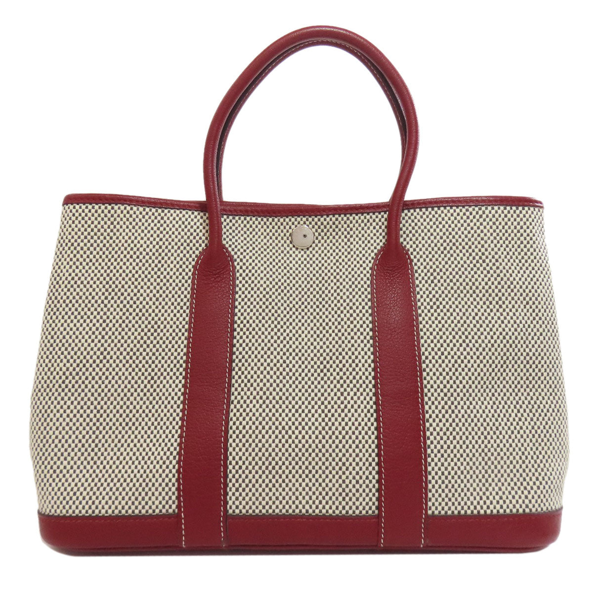 Gray Garden Party Tpm Canvas Travel Bag
